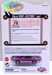 Hot Wheels Red Line Club 2014 Custom AMC AMX Pink Limited Edition 1822-3126