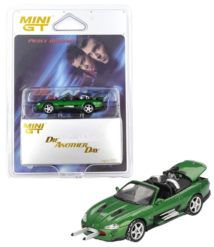 Mini GT 1:64 Jaguar XKR James Bond 007 “Die Another Day” Diecast Car MGT00908