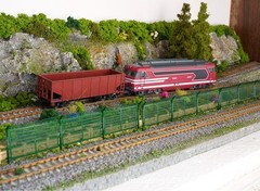 1/64 Scale Simulation Highway Net Factory Wire Fence Scene Sand Table Accessory