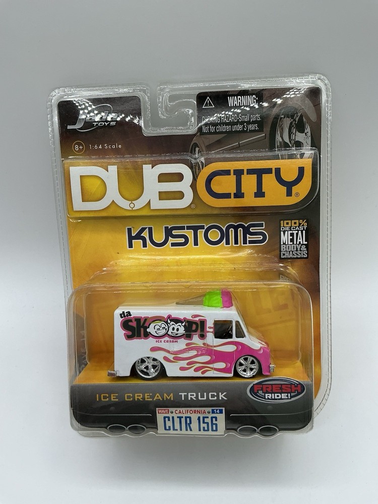 Jada TOYS Dub City Kustoms Ice Cream Truck 2006 NIP Rare- Z 21