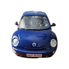 Volkswagen New Beetle By Maisto Blue 1:18 Without Box