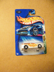 Hot Wheels 2003 Treasure Hunts 11 of 12 Audacious White w/Red & Orange Flames