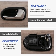 Car Front Rear Interior Door Handle for 323 1995 1996 1997 19984639
