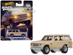 TOYOTA LAND CRUISER FJ60 TAN “FAST & FURIOUS” DIECAST MODEL CAR HOT WHEELS JHW76