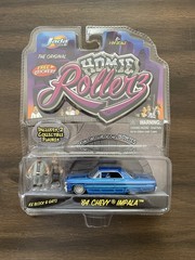 Jada Toys Homie Rollerz 64 Chevy Impala 1:64 Blue 1964 Chevy