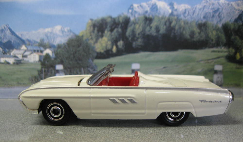 1963 Ford Thunderbird Convertible! 1961 1962 roadster t-bird toy car diecast
