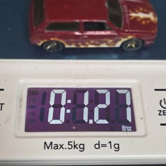 Hot Wheels Heat Fleet Volkswagen VW Brasilia Red w/Flames Loose