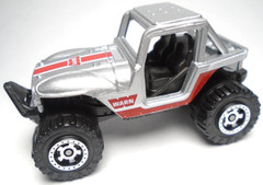 2019 MATCHBOX MBX 4X4 WARN SILVER 1:64 DIECAST 2 5/8″ DUNE BUGGY CAR WITH RED