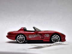 Dodge VIPER RT/10 RED Hot Wheels 80th Anniversary Set Silver Series Mattel