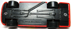 MADE IN CHINA – LAF #28 RACING PARTS 1:64 RED DIECAST 3″ PICKUP TRUCK – NICE