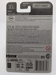 Matchbox 1975 Opel Kadett C GT/E [yellow] 56/100