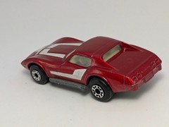 Vintage 1976 Matchbox Superfast Lesney Red Corvette Stingray Car No. 62