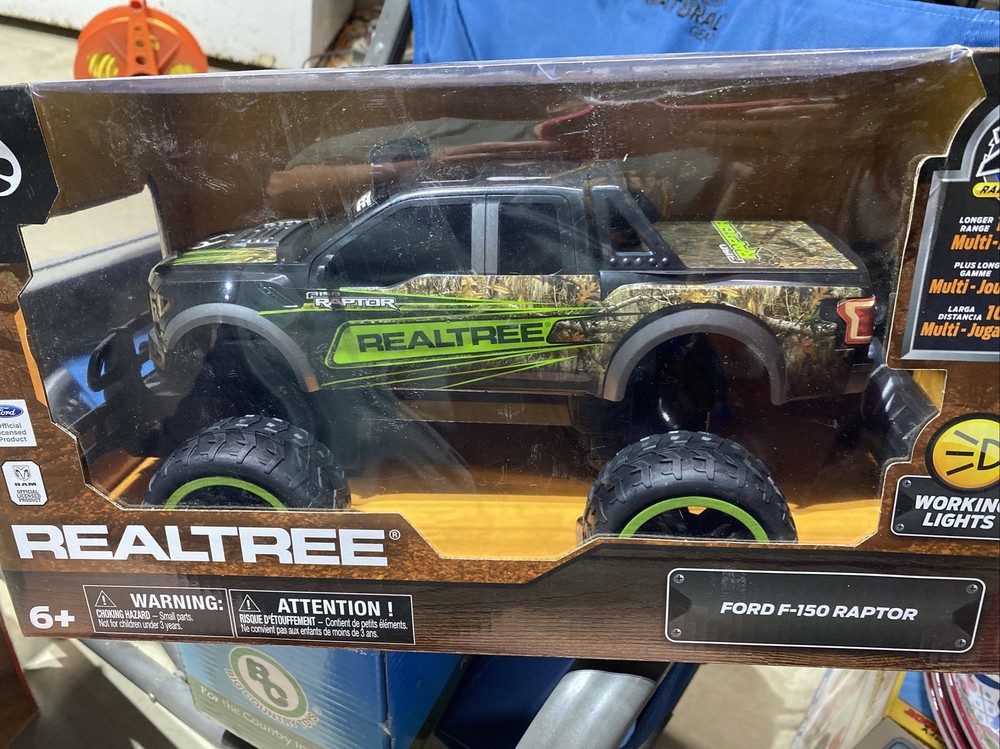 REALTREE Ford F-150 Pickup Truck RC Radio Control Truck Raptor Camo New Sealed