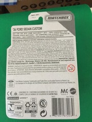 Matchbox 1:64 Moving Parts Series 2019-2020 ’36 Ford Sedan Custom Green B172