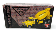 First Gear 1/34 Scale 19-2283 Mack R-Model Mixer Triangle Inc 1998 TSC Exclusive