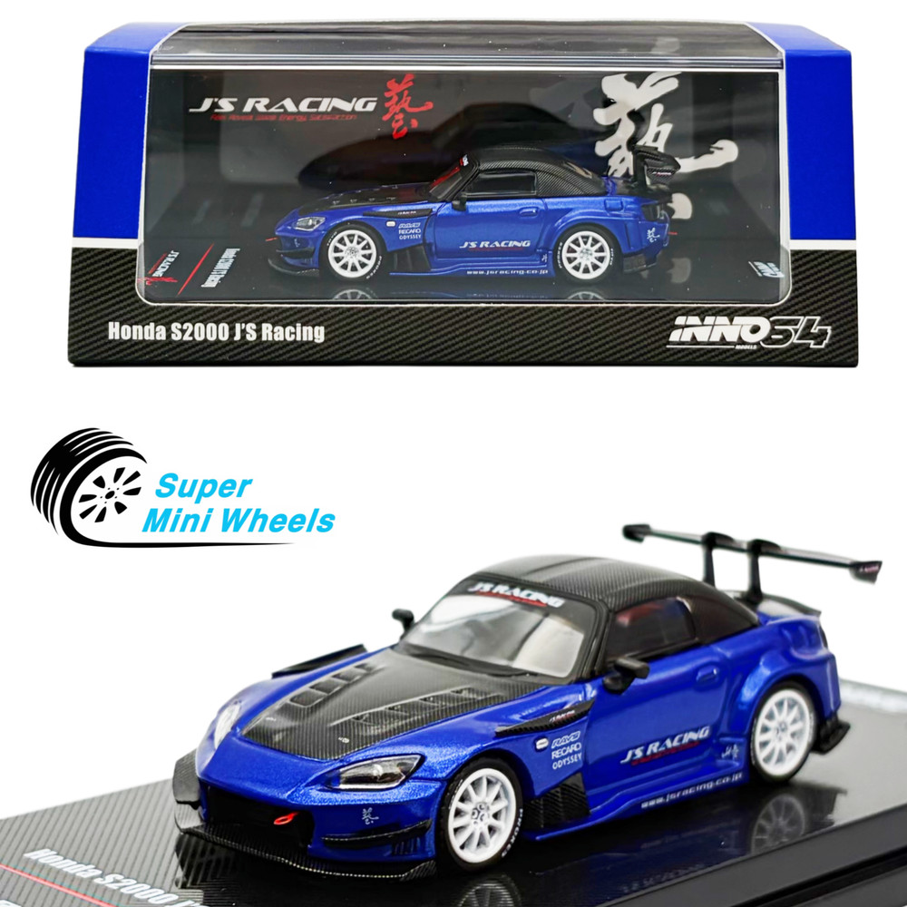 INNO64 1:64 Honda S2000 J‘S Racing Blue