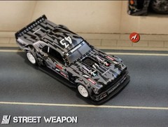 SW 1:64 1965 Mustang Hoonicorn RTR V3 HORZON/KamaZ trailer Car