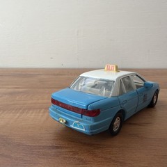 Vintage Diecast Kia Sephia Taxi Korea Taxi Cab 1:33 Scale Korean Taxi Model Car