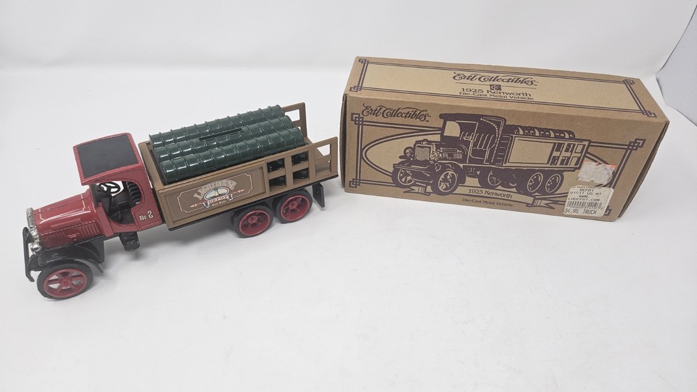 ERTL Collectibles 1925 Kenworth Lighthouse Depot Die-Cast Coin Piggy Bank-No Key