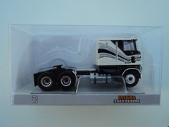 BREKINA 1978 FORD CLT 9000 WHITE / SILVER HO 1/87 PLASTIC