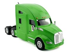 KENWORTH T680 SLEEPER CAB LIME GREEN 1/87 (HO) MODEL BY HO LOGISTICS HL-68004