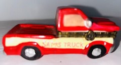 Sam Walton 1979 F150 Ford Pickup With Dog Ceramic Trinket Box Walmart Museum