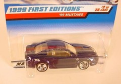 HOT WHEELS 1999 FIRST EDITIONS ’99 FORD MUSTANG # 909 W/ 3SP