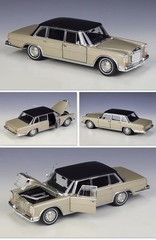 Welly 1:24 1963 Mercedes Benz 600 Diecast Model Racing Car NEW IN BOX