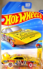 2025 Hot Wheels #87 HW Art Cars 7/10 ’70 PLYMOUTH SUPERBIRD Yellow Red-WhiteWhls