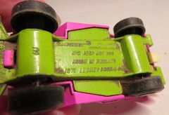 Vintage 1971 Matchbox Superfast No 2 Jeep Hot Rod England Lesney Loose Pink Gree