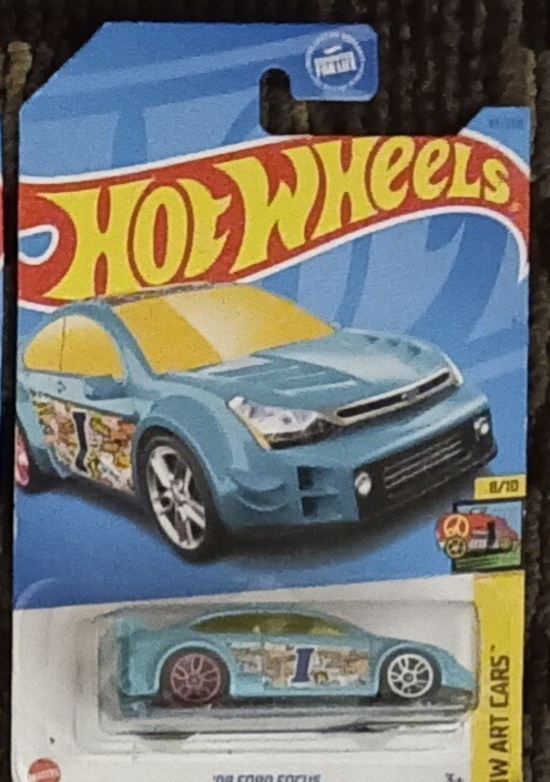 Hot Wheels ’08 Ford Focus HW Art Cars