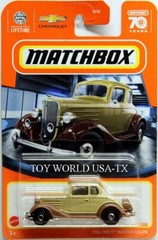 2023 Matchbox #34 MBX Showroom 1934 Chevy Master Coupe