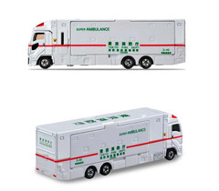 TOMICA Long Type #144 Takara Tomy Tokyo City Super Ambulance Diecast Model 1/64