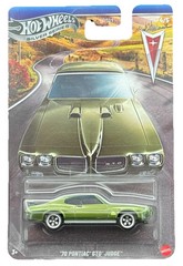 Hot Wheels Silver Series 2025 HW Pontiac 4/5 Green ‘70 Pontiac GTO Judge