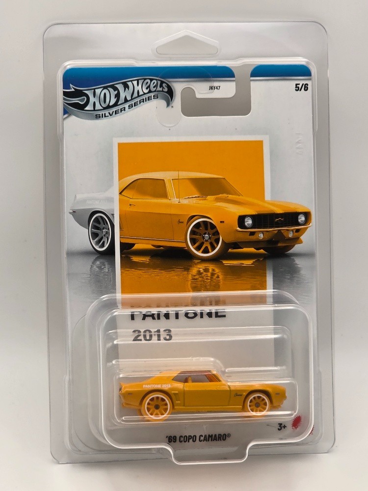 Hot Wheels Silver Series 2025 Pantone 2013 ’69 COPO Camaro Orange (WN) (TOTE 4)