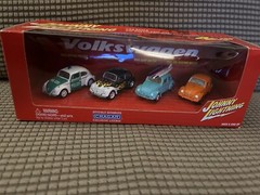 Johnny Lightning 2002 VW’s 4 Car Box Set Of 4 Generations of VW’s