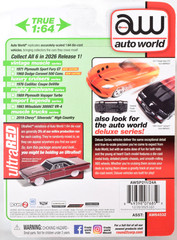 Auto World Vintage Muscle Amber Sherwood Poly 1971 Plymouth Sport Fury GT 1:64