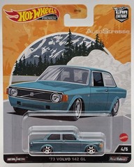 HOT WHEELS 2022 CAR CULTURE AUTO STRASSE ’73 VOLVO 142 GL REAL RIDERS!!