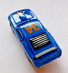 1970 Ford Boss Mustang, 1:64 Scale Tonka Maisto Blue Just Out of Package Cond.