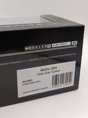 Modellers 1/43 Mazda LM55 Vision Gran Turismo – Atmospheric White MD43005 Rare!!