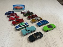 Collection of 14 Die Cast Cars from Various Years, Makes & Models/ Pre Owned