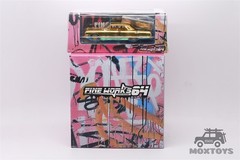 Fine Works64 1:64 Impala Lowrider Electroplated gold Diecast Model Car
