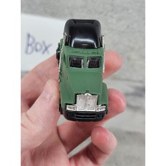 Olive Green Semi Truck Cab Diecast Toy 1/64 Scale 10 Wheeler Unbranded 3.25 Inch