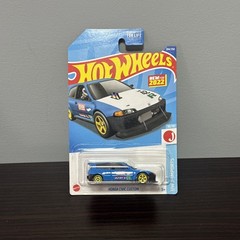 2022 Hot Wheels J-Imports Honda Civic Custom Blue 204/250 (HW8)