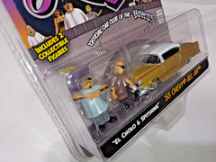 CHASE 1:64 D.G.A. HOMIE(S) ROLLERZ 1955 CHEVY BEL AIR & HOMIE FIGURES SEALED NEW
