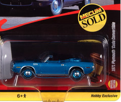 Johnny Lightning Mecum 1971 Plymouth ‘Cuda Convertible – Hobby 1:64 Diecast Car