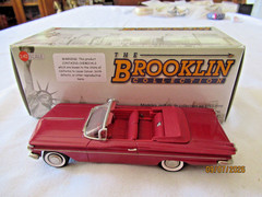 Brooklin Models 1/43 BRK 205 1960 Pontiac Catalina Convert Coronado Red Poly MIB