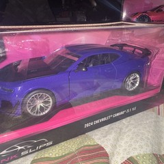 Pink Slips 2024 Chevrolet Camaro ZL1 1LE Autumn Spooner 1:24 Scale Diecast Jada
