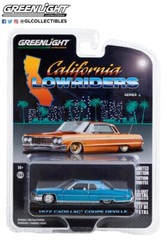 GREENLIGHT 1/64 Series 2 “CALIFORNIA LOWRIDERS” ‘1972 CADILLAC COUPE DEVILLE.