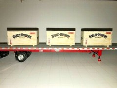 1/64 scale trailer load set of 3 TRUCK LOAD OF FUN harley ertl, dcp, semi